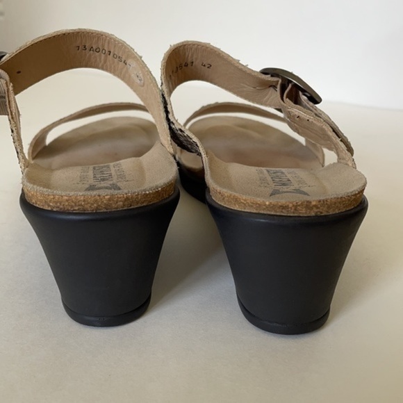 Mephisto dual strap wedge sandals 42 12 - Picture 5 of 9